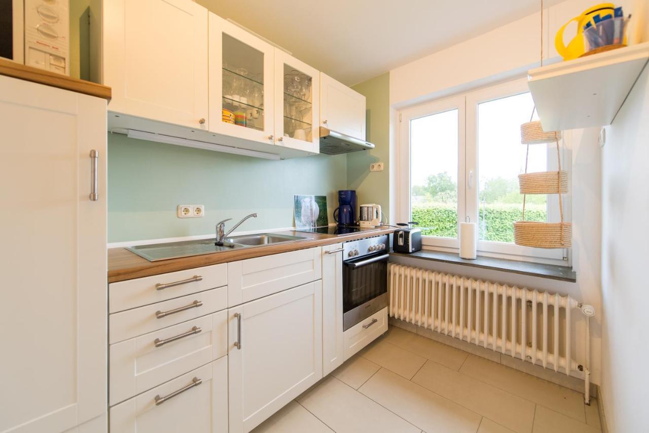 Seeblick II - Gemuetliche 60Qm - Ganzes Haus - 50M Zum Naturstrand - Mit Terrasse Und Grossem Garten Gluecksburg Luaran gambar